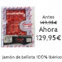 1kg Jamón de Bellota 100% Ibérico Extremadura Morato a cuchillo