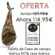 Paleta de Cebo de Campo Ibérica 50% Raza Ibérica Jamones Rivera