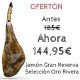 Jamón Gran Reserva Selección Oro Rivera 