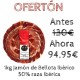 1kg jamón de Bellota Ibérico 50% Raza Ibérica Loncheado Rivera