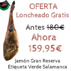 Jamón Gran Reserva Alberca Etiqueta Verde