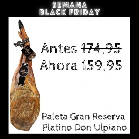 Paleta Gran Selección Platino Don Ulpiano