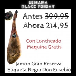 Jamón Gran Reserva Alberca Etiqueta negra